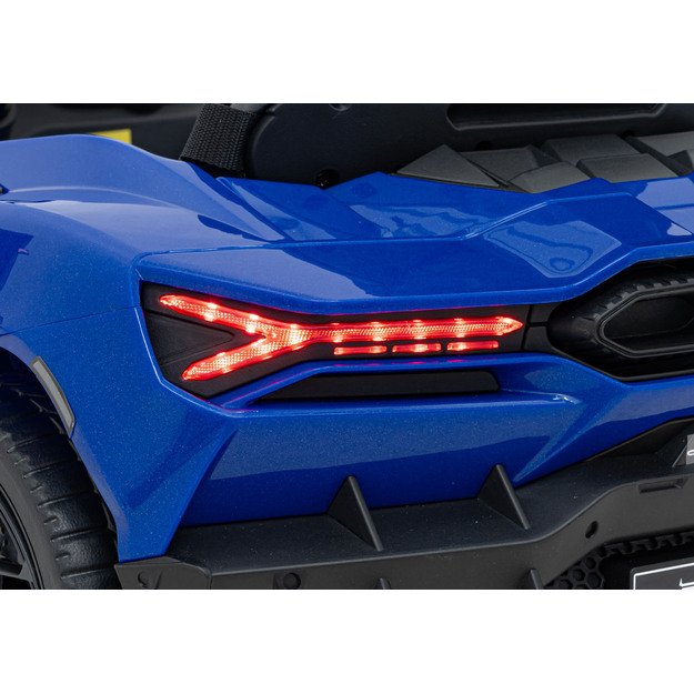 Vienvietis elektromobilis vaikams Lamborghini Revuelto, mėlynas