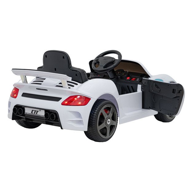 Vienvietis elektromobilis vaikams RUF CTR3, baltas