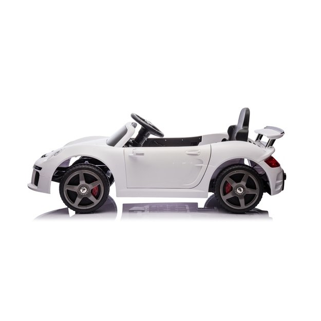 Vienvietis elektromobilis vaikams RUF CTR3, baltas