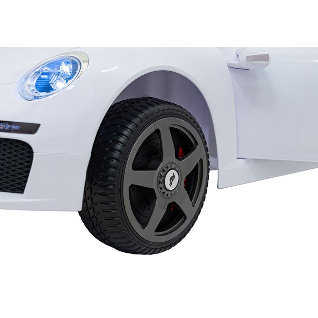 Vienvietis elektromobilis vaikams RUF CTR3, baltas
