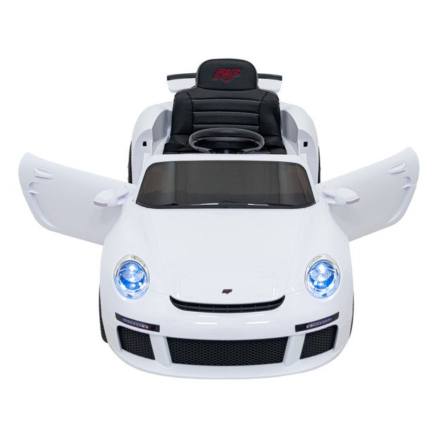 Vienvietis elektromobilis vaikams RUF CTR3, baltas