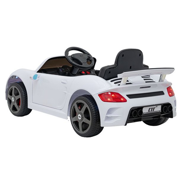 Vienvietis elektromobilis vaikams RUF CTR3, baltas