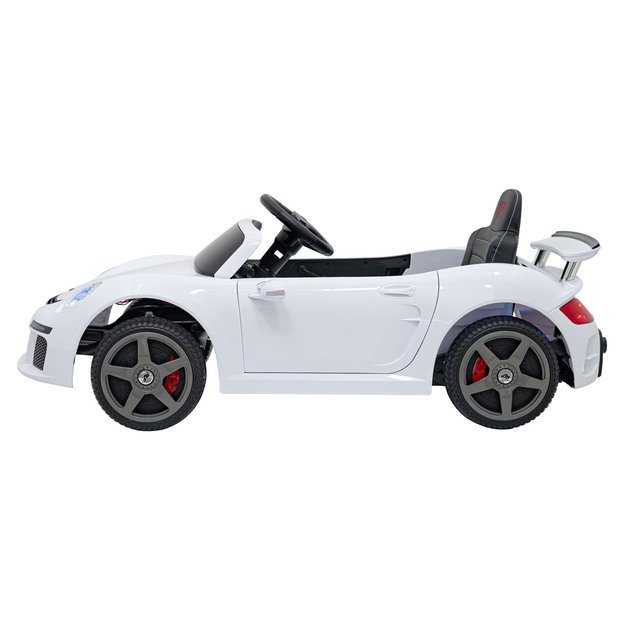 Vienvietis elektromobilis vaikams RUF CTR3, baltas