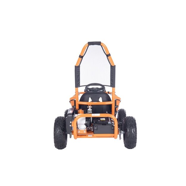 Vienvietis elektrinis sportinis kartingas MAIGHTY vaikams, oranžinis