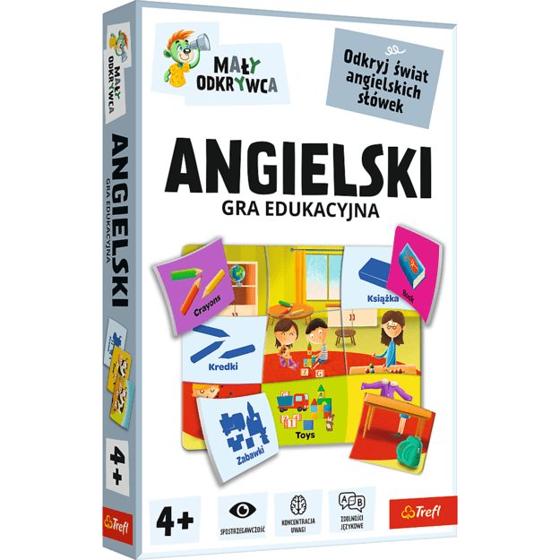 Stalo žaidimas dėlionė vaikams „Žodžiai“ Trefl 02812
