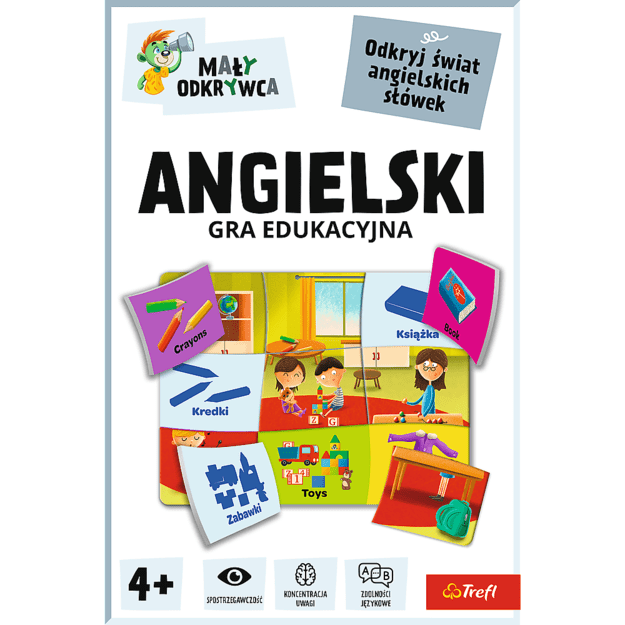 Stalo žaidimas dėlionė vaikams „Žodžiai“ Trefl 02812