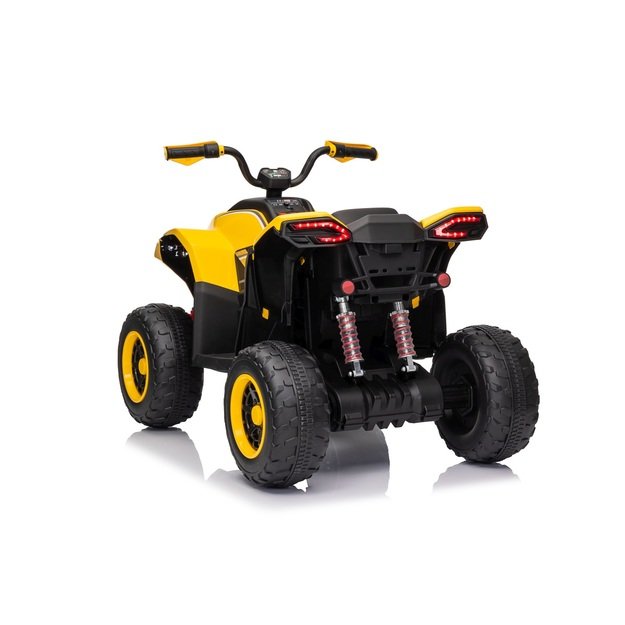 Vienvietis elektrinis keturratis vaikams Quad Fast Wheel, geltonas