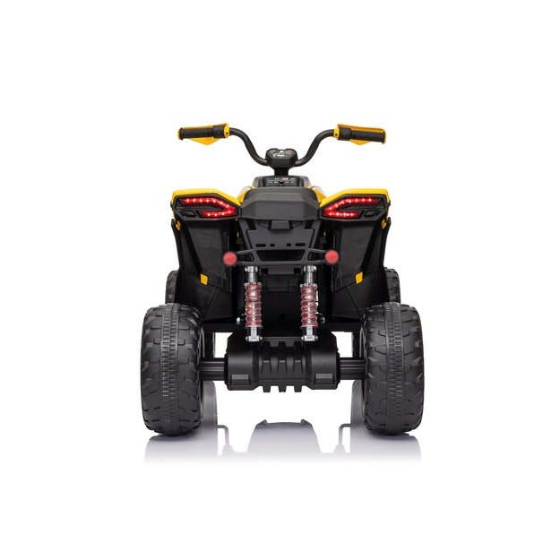Vienvietis elektrinis keturratis vaikams Quad Fast Wheel, geltonas
