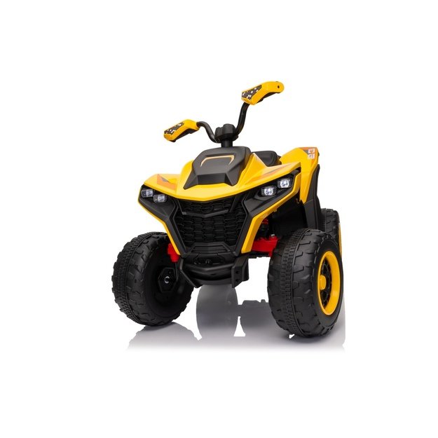 Vienvietis elektrinis keturratis vaikams Quad Fast Wheel, geltonas