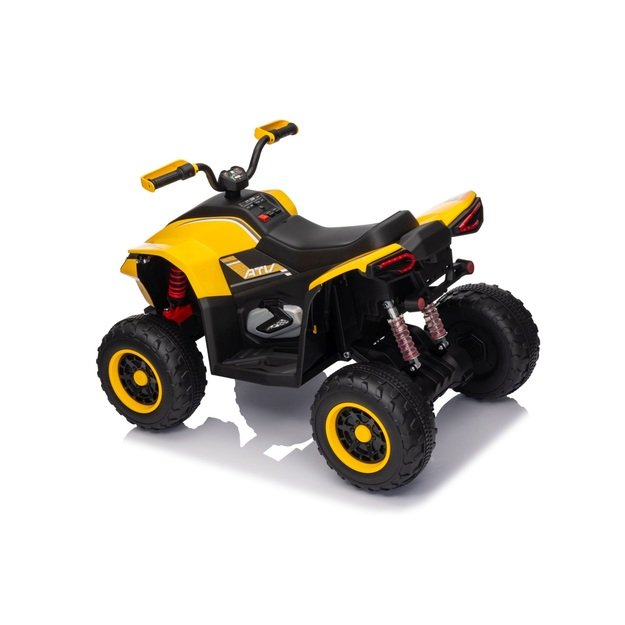 Vienvietis elektrinis keturratis vaikams Quad Fast Wheel, geltonas