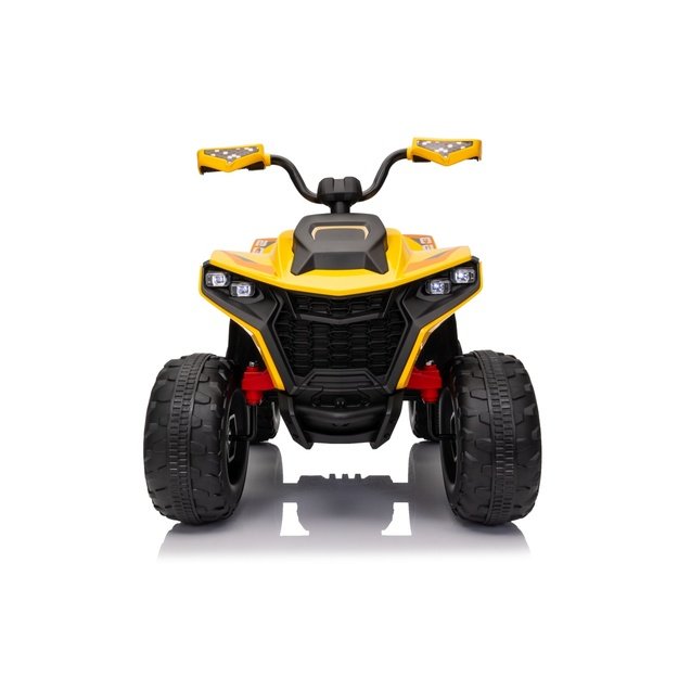 Vienvietis elektrinis keturratis vaikams Quad Fast Wheel, geltonas