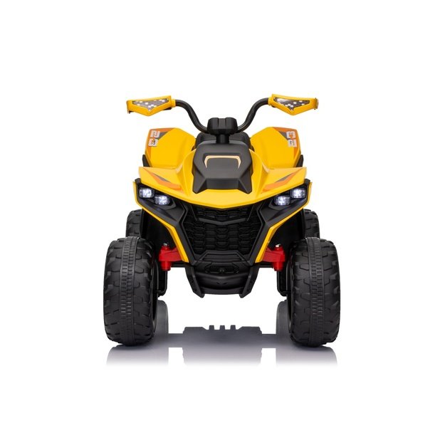 Vienvietis elektrinis keturratis vaikams Quad Fast Wheel, geltonas