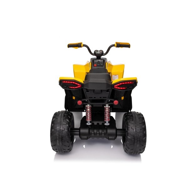 Vienvietis elektrinis keturratis vaikams Quad Fast Wheel, geltonas