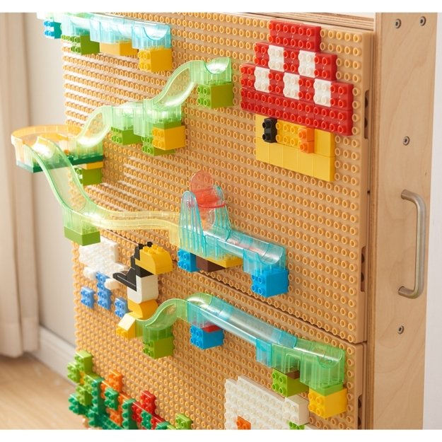 MASTERKIDZ STEM rutulinės trasos konstravimo rinkinys, 359 dalių 1