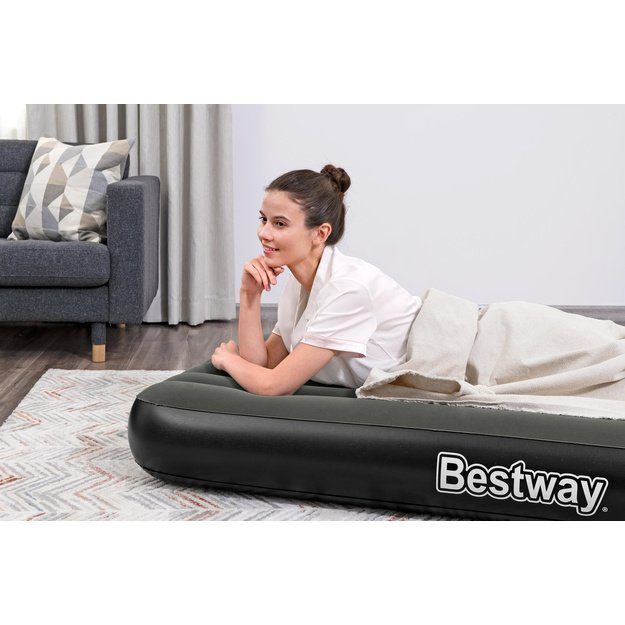 Pripučiamas vienvietis čiužinys 188x99x25cm, Bestway 6713L
