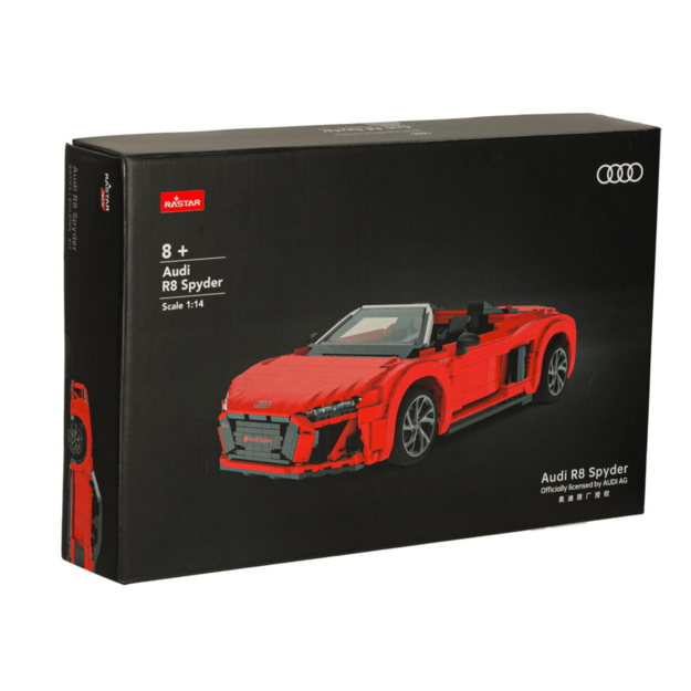 Nuotoliniu būdu valdomas automobilio konstruktorius Audi R8 Spyder 1440 el. 3