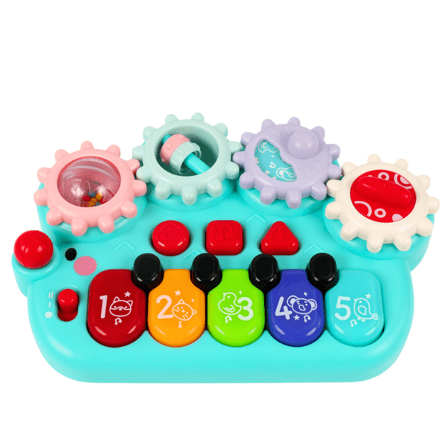 Interaktyvus pianinas vaikams „Blue Gears“ 1