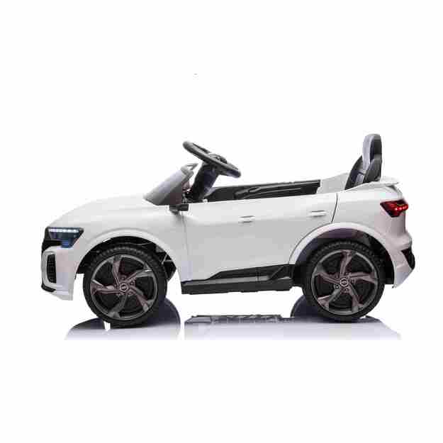 Vienvietis elektromobilis Audi SQ8, baltas