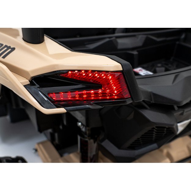 Dvivietis bagis Can-am Maverick Turbo RR STRONG, juodas