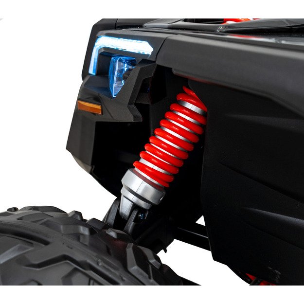 Dvivietis bagis Can-am Maverick Turbo RR STRONG, juodas