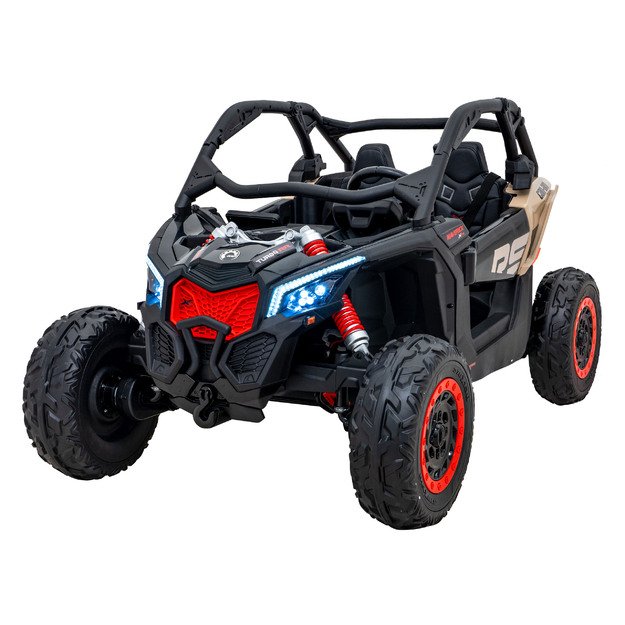 Dvivietis bagis Can-am Maverick Turbo RR STRONG, juodas