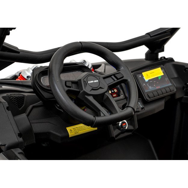 Dvivietis bagis Can-am Maverick Turbo RR STRONG, juodas