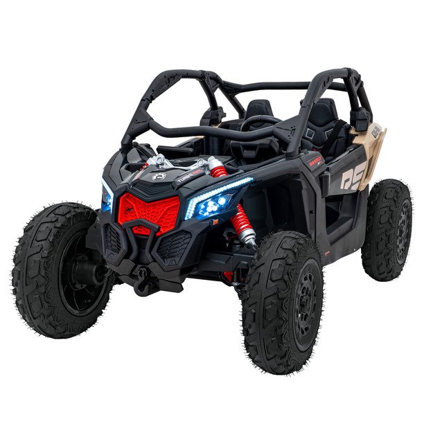 Dvivietis bagis Can-am Maverick Turbo RR STRONG, juodas
