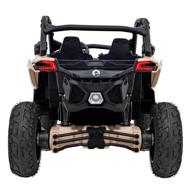 Dvivietis bagis Can-am Maverick Turbo RR STRONG, juodas