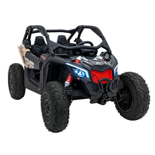 Dvivietis bagis Can-am Maverick Turbo RR STRONG, juodas