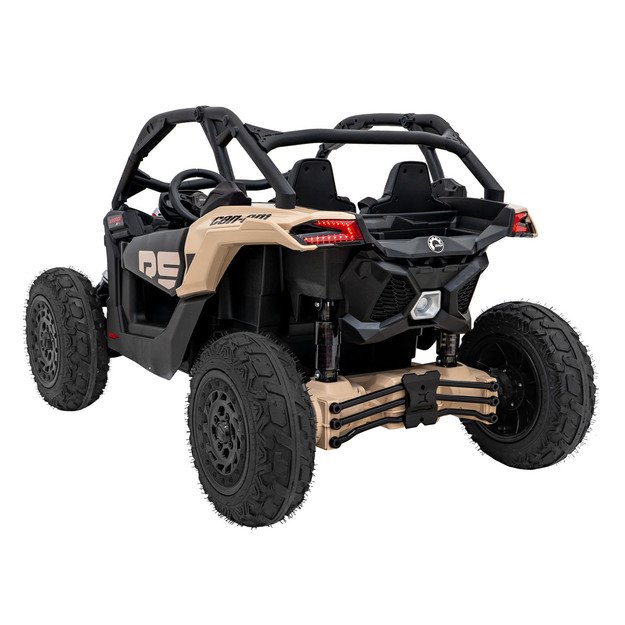 Dvivietis bagis Can-am Maverick Turbo RR STRONG, juodas