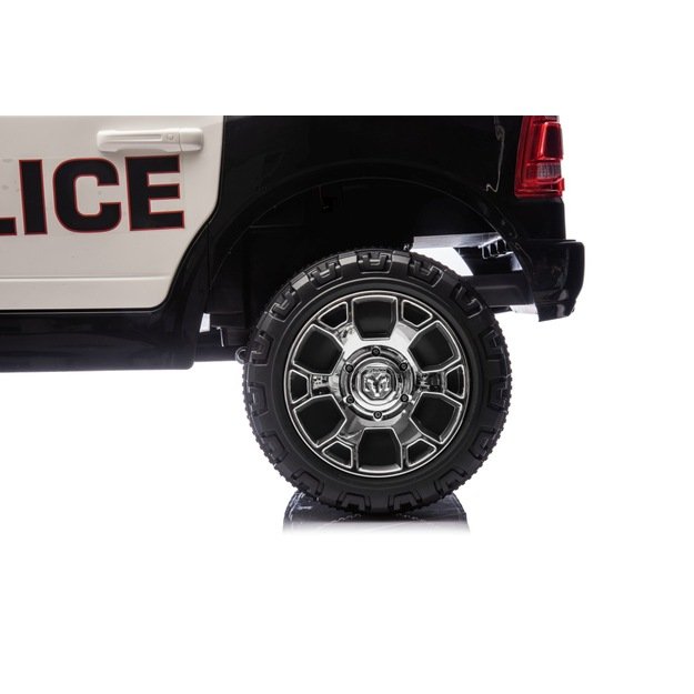 Dvivietis elektromobilis Dodge RAM 3500 4x4, Policija