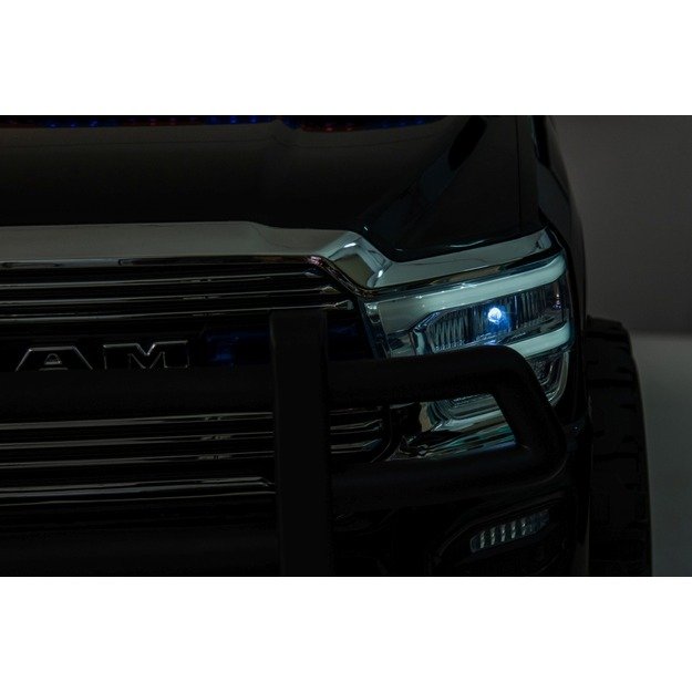 Dvivietis elektromobilis Dodge RAM 3500 4x4, Policija