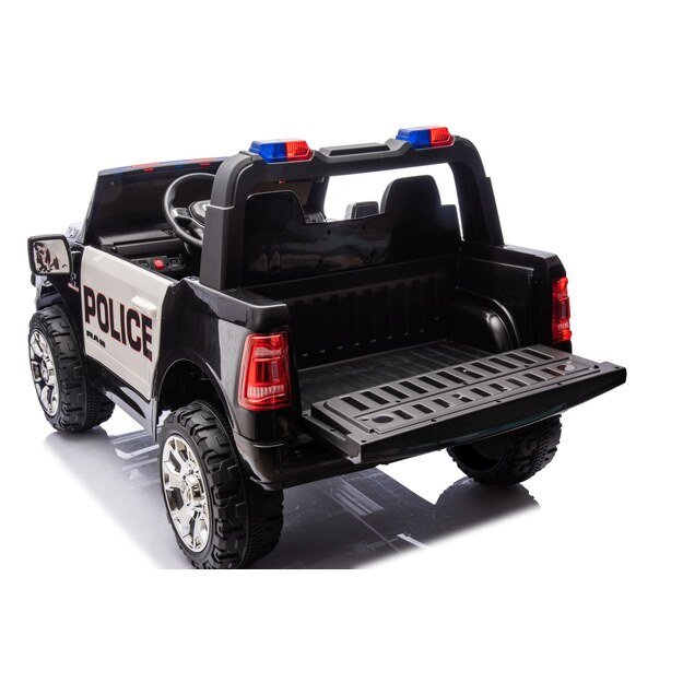 Dvivietis elektromobilis Dodge RAM 3500 4x4, Policija