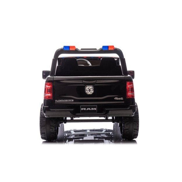 Dvivietis elektromobilis Dodge RAM 3500 4x4, Policija