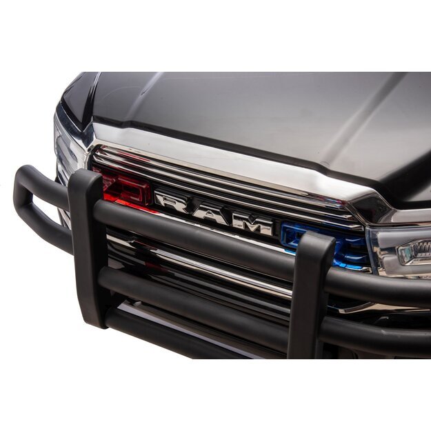 Dvivietis elektromobilis Dodge RAM 3500 4x4, Policija