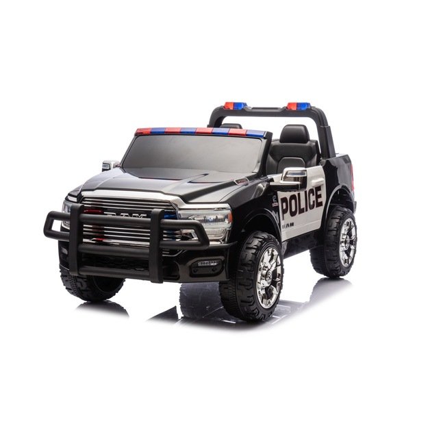 Dvivietis elektromobilis Dodge RAM 3500 4x4, Policija