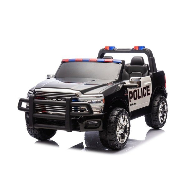 Dvivietis elektromobilis Dodge RAM 3500 4x4, Policija