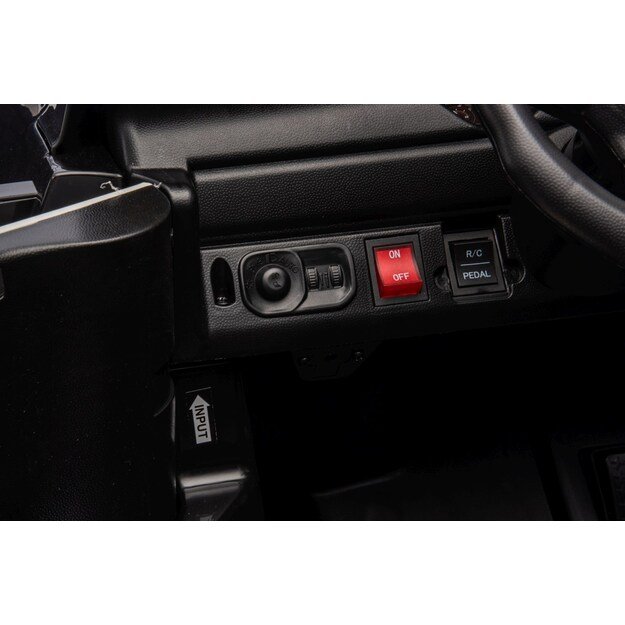 Dvivietis elektromobilis Dodge RAM 3500 4x4, Policija