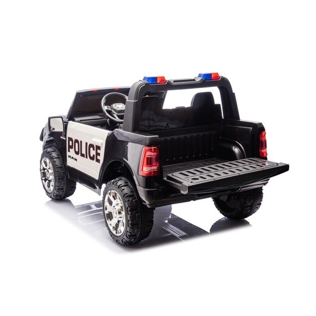 Dvivietis elektromobilis Dodge RAM 3500 4x4, Policija