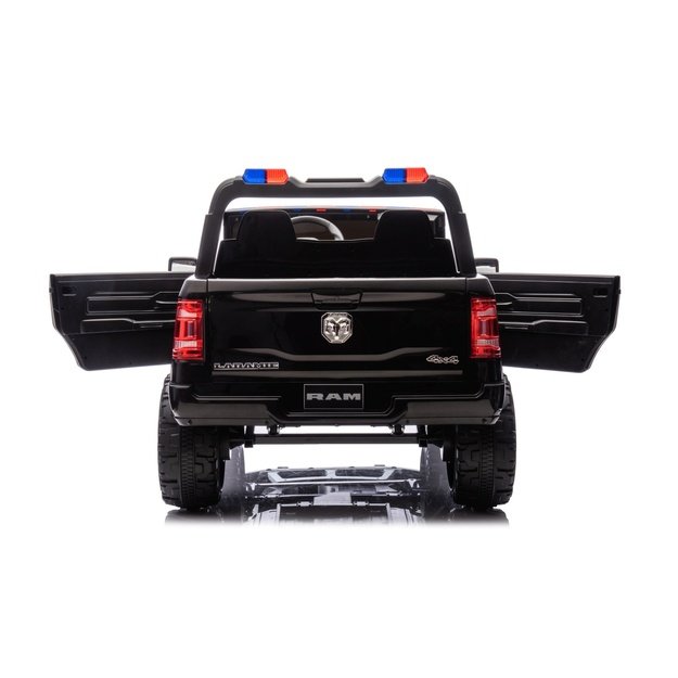 Dvivietis elektromobilis Dodge RAM 3500 4x4, Policija