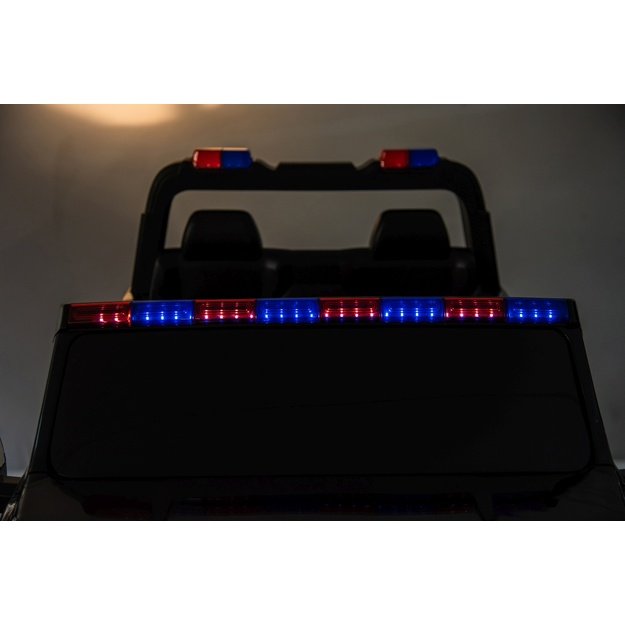Dvivietis elektromobilis Dodge RAM 3500 4x4, Policija