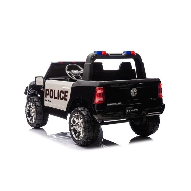Dvivietis elektromobilis Dodge RAM 3500 4x4, Policija