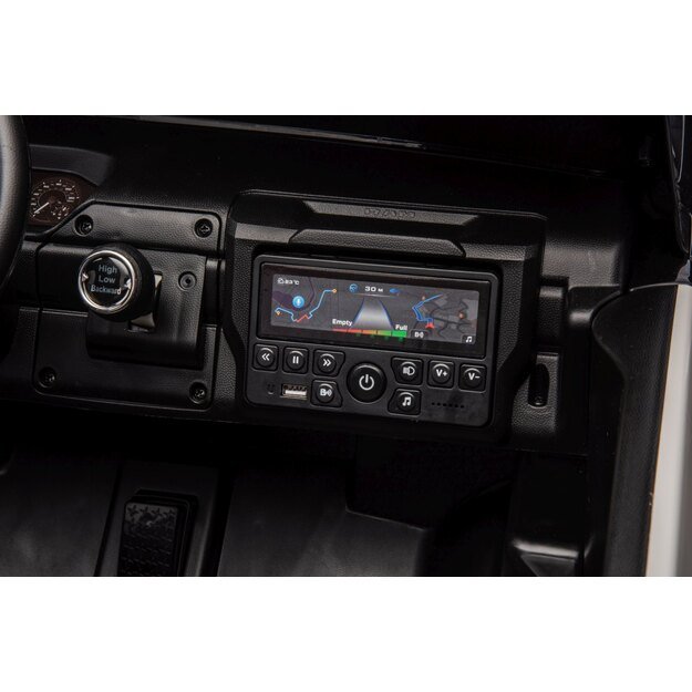 Dvivietis elektromobilis Dodge RAM 3500 4x4, Policija