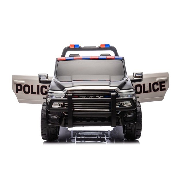 Dvivietis elektromobilis Dodge RAM 3500 4x4, Policija
