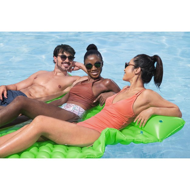 Pripučiamas trivietis plaukimo čiužinys 213x170x21cm, Bestway 44106 7