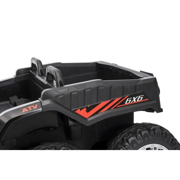 Keturratis su priekaba Sport TX ATV, juodas