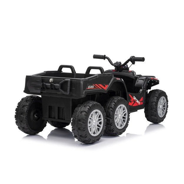 Keturratis su priekaba Sport TX ATV, juodas