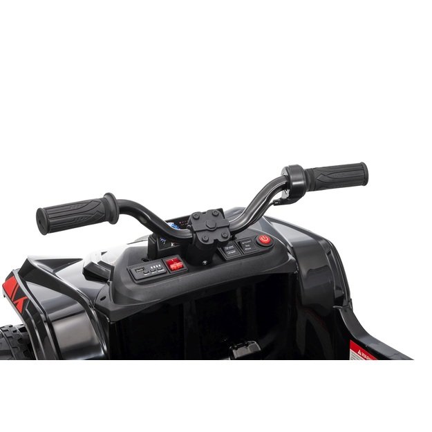 Keturratis su priekaba Sport TX ATV, juodas