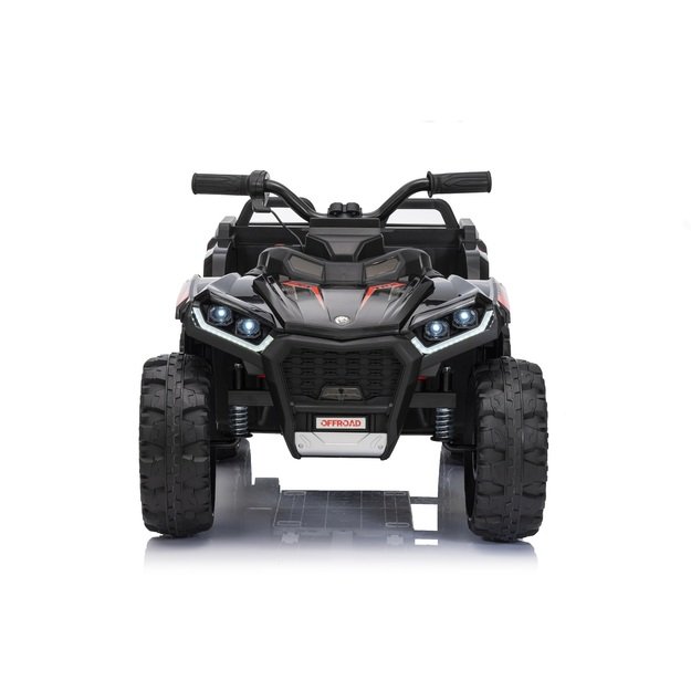 Keturratis su priekaba Sport TX ATV, juodas