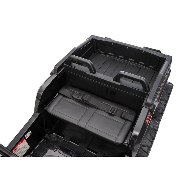 Keturratis su priekaba Sport TX ATV, juodas